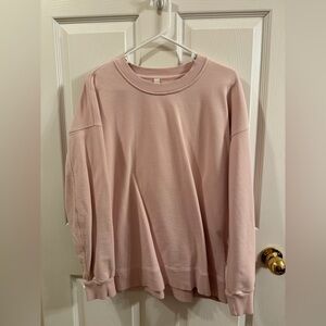 Lululemon Pink Sweatshirt